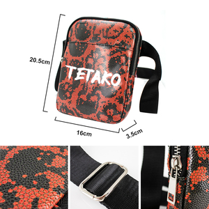 Bolso de viaje personalizado con puerto Usb para hombre, bandolera pequeña de PU resistente al agua para teléfono, <span class=keywords><strong>pecho</strong></span> y <span class=keywords><strong>hombro</strong></span> - Product Image 4