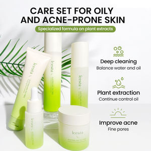 Icesea Set Vegano de Solución para el Acné con Árbol de Té Australiano - Kit de Cuidado de la Piel Antienvejecimiento y Reductor de Grasa para Mujeres Adultas, Todo Tipo de Piel, Marca Privada - Product Image 3