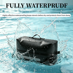 OEM Waterproof Travel Packing <b>Cube</b> Reusable Vacuum <b>Storage</b> Bags for Clothes with Vacuum Pump - Product Image 2