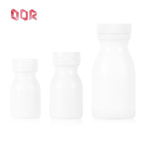 Personnalisation de support de bouteille de cou mince de 70ml en HDPE blanc de qualité alimentaire pour capsules - Product Image 5