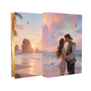 Libro de <span class=keywords><strong>Romance</strong></span> Contemporáneo con Bordes Rociados y Lámina en las Cubiertas - Product Image 2
