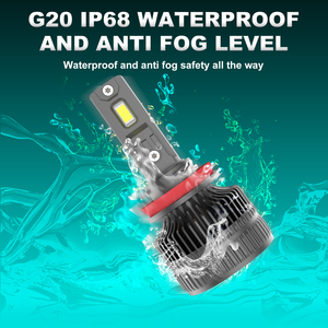 Ampoules de phares de voiture <span class=keywords><strong>LED</strong></span> H7 A9 12V 150W 11000Lm 6500K sans erreur Canbus de qualité supérieure pour les améliorations des ateliers de réparation de luxe indépendants - Product Image 3