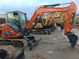 Con Componentes Clave: Motor, Bomba, PLC, Marca Popular Hitachi ZX55, Excavadoras Caterpillar Usadas en Venta, Disponibles en Stock - Product Image 2