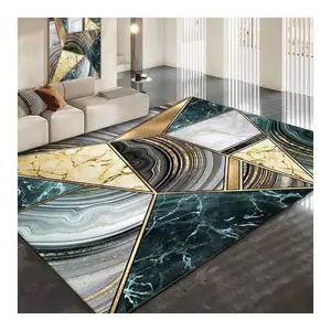 Wholesale 3d printed carpets and rugs customized trending products 2023 new arrivals home decor items for living room items