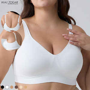 Reggiseno Modellante Senza Ferretto Plus Size, Copertura Totale, Nasconde il Grasso della Schiena, Push-up, Comodo e Senza Cuciture <span class=keywords><strong>per</strong></span> Uso Quotidiano - Product Image 1