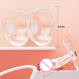 Juguete Sexual Vibrador de Masaje de Senos con 10 Frecuencias, USB, para Mujeres, Estimulador de Pezones, Succión de Pezones - Product Image 3