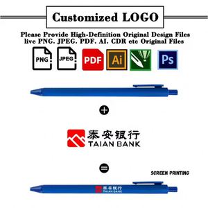 Oem Wholesale Plastic Luxury Custom Logo Promo Business Gift Personalized Ballpoint <b>Pen</b> - Product Image 3