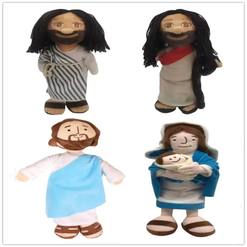 Ester Christian Gifts Religious My Friend Arabic Plush Jesus Action Cassic Cartoon Toys jesus plush Figure doll