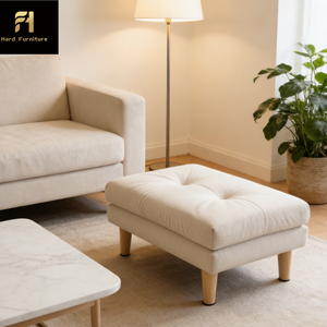 <span class=keywords><strong>Reposapiés</strong></span> Nórdico de Madera para Sofá, Taburete Multifuncional para Sala de Estar, Hotel, Villa, o como Asiento para Cambiar Zapatos - Product Image 2