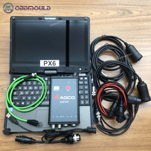 For AGCO 4X4 VCI <b>Diagnostic</b> <b>Tool</b> for AGCO Machinery Fendt Massey Ferguson Valtra Supports CAN K-Line Protocols+Getac V110 Laptop - Product Image 2
