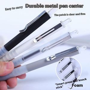 Bolígrafo de Gel de Silicona Suave Negro de 0.5 mm, de Secado Rápido, de Alta Calidad, para Exámenes Estudiantiles y Firmas Comerciales - Product Image 3