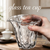 Verres à boire créatifs et mignons de 200 ml, faits à la main, écologiques, transparents, sans plomb, en verre borosilicate de haute qualité, tasses à thé