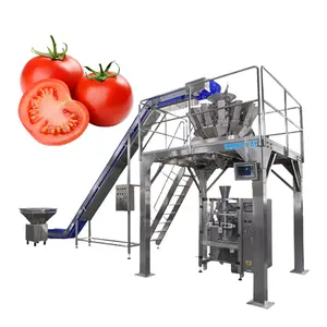 High Accuracy Automatic Fruit Frozen Vegetable Filling And Packing Machine For Pouch