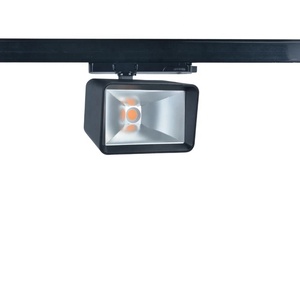 Focos de seguimiento LED regulables <span class=keywords><strong>DALI</strong></span> de 0-10V, atenuación personalizada y CCT 2700K-6500K, iluminación suplementaria para exposiciones - Product Image 2