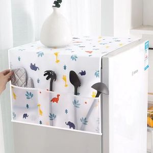 Funda Protectora para Refrigerador Moderna y Popular, Impermeable y a Prueba de Polvo, con Bolsillos de Almacenamiento, Plegable y Colgante, Modelo SH SHSTB03 - Product Image 1