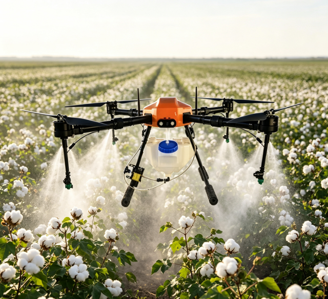 Foldable Agricultural Drones Sprayer with Camera and Remote Control Factory Direct Customizable