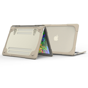 Étui robuste pour ordinateur portable <span class=keywords><strong>Macbook</strong></span> <span class=keywords><strong>Touch</strong></span> <span class=keywords><strong>Bar</strong></span> <span class=keywords><strong>13</strong></span> A1706 A1708 A1988 A1989 A2159, support pliable, protection rigide, <span class=keywords><strong>coque</strong></span> antichoc - Product Image 3