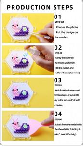 2025 Kids Educational DIY Pixel Art Craft <b>Bead</b> Kit with Clay & PVA Slime for Children's Playdough Activities - Product Image 5