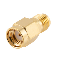 Proveedor chino, adaptador RF insertado directamente, conector Coaxial, enchufe macho, RPSMA, conector hembra, accesorios