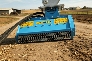 <span class=keywords><strong>Desbrozadora</strong></span> Hidráulica Estándar Europea para Excavadora, Cortadora <span class=keywords><strong>de</strong></span> Maleza Duradera para Cortar Hierba, Espino y Pequeños Arbustos - Product Image 3