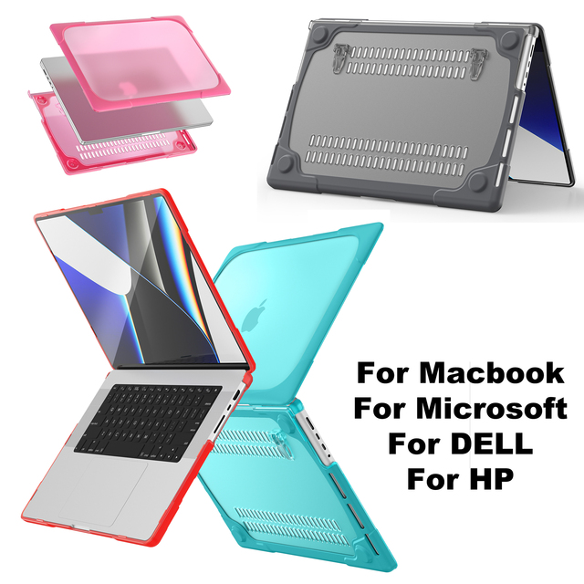 Business Laptop Accessories for Macbok Neo A3404 2026 Microsoft Dell HP Computer Notebook PC Matte Kickstand Laptop Cases Covers