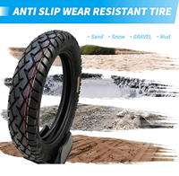Neumático de Motocicleta Super Resistente 110/90-16 L74 Personalizado de Fábrica, Neumático MX de 8 Capas para Terrenos Duros, Apto para Safari y Raid en el Outback Australiano
