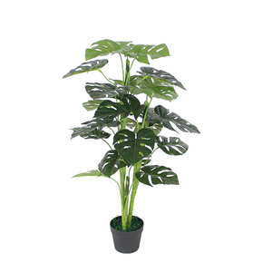Casa degli alberi di Monstera grande artificiale a buon mercato - Product Image 2