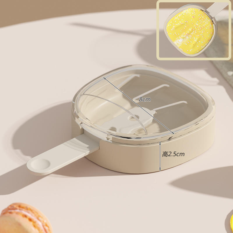 [ซิลิโคนถอดง่าย] ดีไซน์พัดสีเบจ