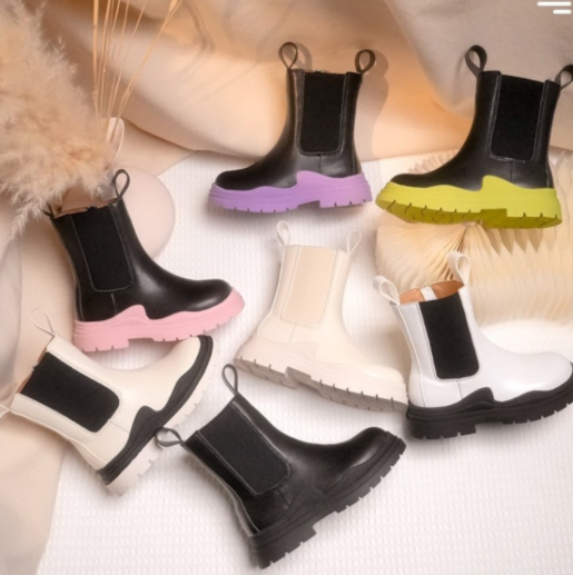 children's boots short ankle autumn winter spring boys and girls kids casual walking rain boots