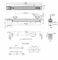 Terwin 100mm Traveling SM100 X32 Motor Fader-Fader de remplacement pour console de mixage X32
