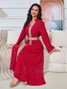 Vestido Abaya bordado hecho a mano para mujer Dubai Sadui elegante caftán <span class=keywords><strong>marroquí</strong></span> colección <span class=keywords><strong>de</strong></span> atuendos <span class=keywords><strong>de</strong></span> <span class=keywords><strong>boda</strong></span> - Product Image 4