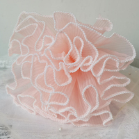Fil ondulé double face perlé le plus vendu, maille florale, fil plissé, emballage floral, matériaux pour arrangements floraux DIY