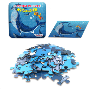 Casse-tête en carton recyclable personnalisé d'usine OEM 500 <span class=keywords><strong>1000</strong></span> pièces Casse-tête d'Halloween à bas prix pour adulte - Product Image 3