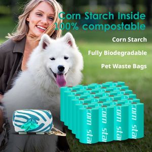Bolsas Biodegradables para Desechos de Mascotas, Bolsa para Excrementos de Perro con Dispensador, Bolsa de Basura para Mascotas Gruesa, Ecológica y Degradable - Product Image 3