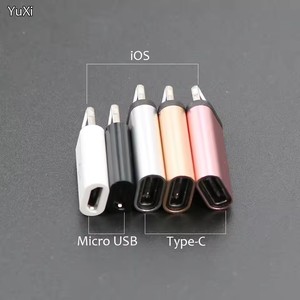 Adaptador de <span class=keywords><strong>Cargador</strong></span> de <span class=keywords><strong>iPhone</strong></span> a Micro USB/Tipo-C, Convertidor Hembra a Macho para <span class=keywords><strong>iPhone</strong></span> 6 <span class=keywords><strong>6s</strong></span> 7 8 <span class=keywords><strong>Plus</strong></span> X 10 para iPad - Product Image 4