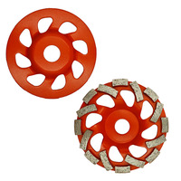 Disque de meulage diamanté OEM 125 mm, vente chaude, pour béton et marbre