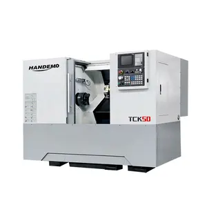 Vendita calda Tck50 lavorazione del metallo CNC tornitura Siemens controller 2 assi CNC tornio prezzo