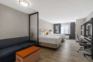 Everhome Suites Eigentijdse Meubels Groothandel Hotel Meubilair Hotel Kingsize Bed Hoofdeinde - Product Image 3