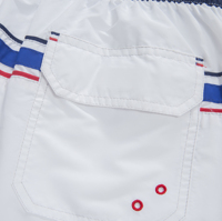 Short de bain pour homme personnalisé, taille XL, en spandex/polyester, imprimé, séchage rapide, imperméable, pour la plage, le surf, avec poche arrière