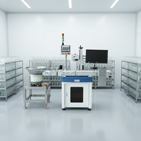 Machine de marquage laser UV automatique haute précision pour bouchons de bouteilles BMG avec alimentation rotative et système de lecture et de rejet en ligne intégré