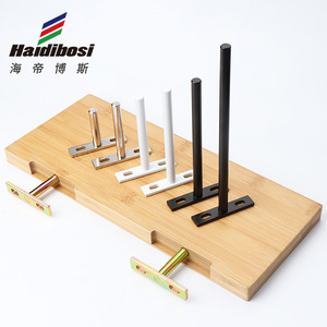 Haidibosi T-Shaped <b>Shelf</b> Support Iron Concealed Floating <b>Bracket</b> For Wooden Board Wall Mounting - Product Image 1