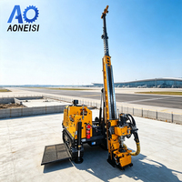 Foreuse diesel 1400M montée sur remorque avec pompe à boue pour l'exploration hydrogéologique et le carottage géologique