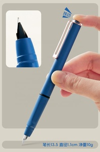 A buon mercato scuola forniture per ufficio moderna cinese 0.38mm pennino di plastica retrattile penna <span class=keywords><strong>stilografica</strong></span> con cartuccia di inchiostro - Product Image 3