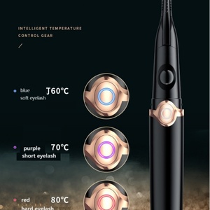 Top Sellers Makeup Kit 3D Mini Portable Rechargeable Black Eyelash <b>Brush</b> with Comb Heated Eyelash Curler Electric Lash Curler - Product Image 4