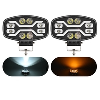Lampe de travail LED 8 LED de 7 pouces pour chariot élévateur, phare antibrouillard tout-terrain robuste pour camion, SUV, Jeep, remorque