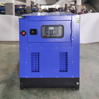 Groupe électrogène diesel silencieux 10KVA~100KVA, système refroidi par eau à 4 cylindres, moteur diesel pour usage domestique