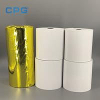 Rouleaux de papier thermique 80x70mm 80x80mm en gros d'usine, papier de reçu POS premium 48gsm stable optiquement pour imprimantes de restaurant