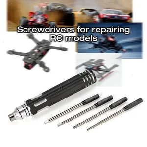 Neebrc Hex tuốc nơ vít 4in1 6in1 8in1 vít điều khiển H1.5 2.0 2.5 3.0mm cho <span class=keywords><strong>RC</strong></span> máy bay <span class=keywords><strong>FPV</strong></span> drone Xe thuyền Robot công cụ bảo trì <span class=keywords><strong>Kit</strong></span> - Product Image 4