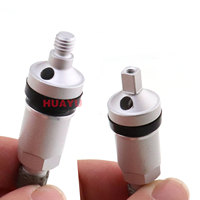 Valve de capteur TPMS en alliage d'aluminium pour surveillance de la pression des pneus