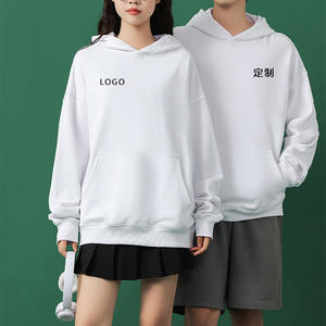 Haute qualité 500gsm poids lourd pull à capuche français Terry sweats à capuche goutte épaule sans cordes lourd surdimensionné hommes sweats à capuche - Product Image 5